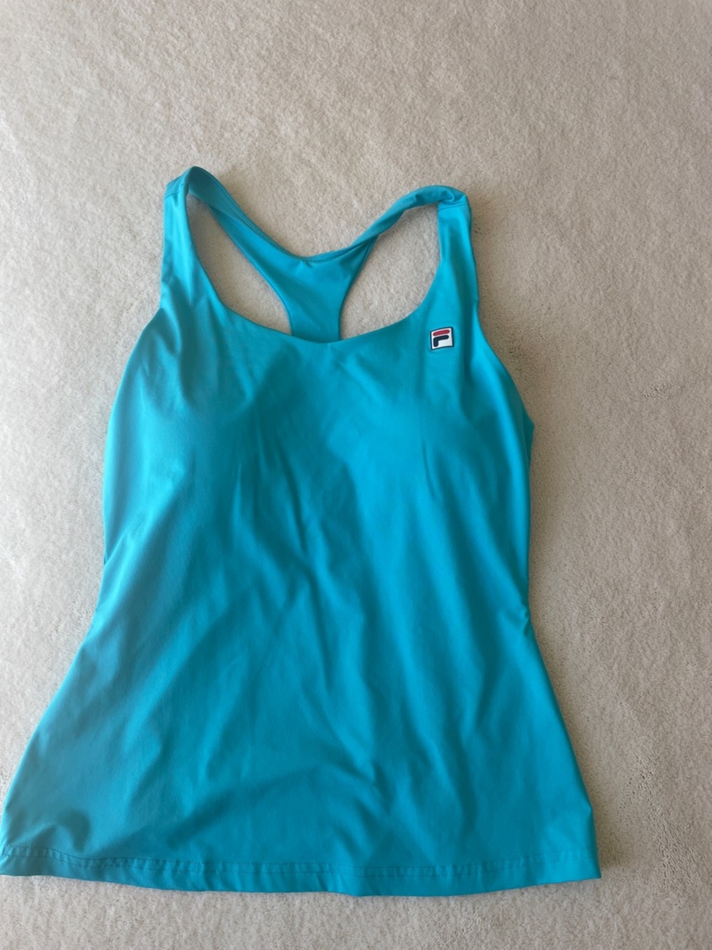 Fila Women's Teal Racerback Athletic Tank